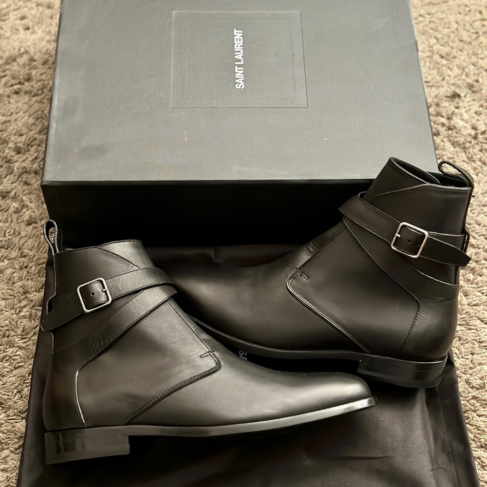 Saint Laurent men’s Dare 15 Jodhpur Boots